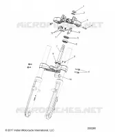 LENKUNG, UPPER AND LOWER CLAMPS