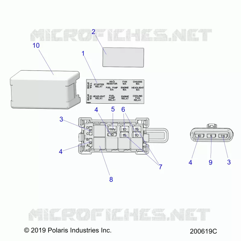 ELEKTRIC, FUSE BLOCK