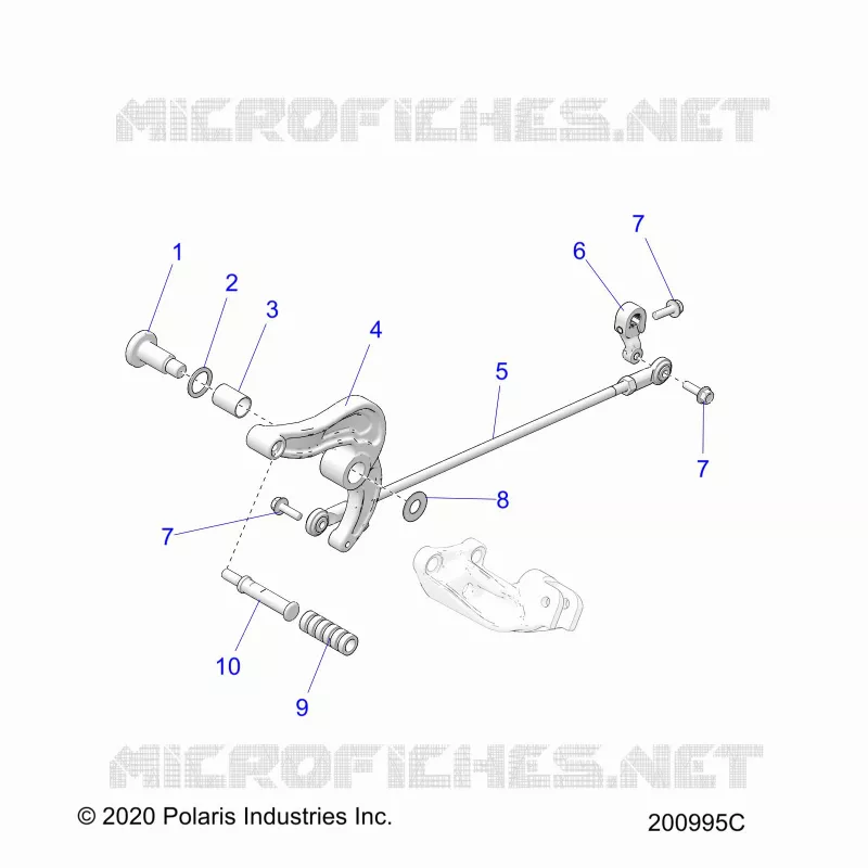 ANTRIEB, SHIFT PEDAL AND LINKAGE