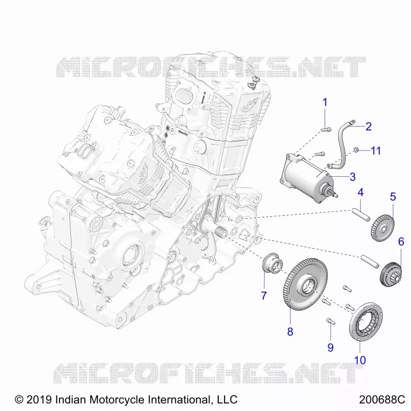 ANLASSER MOTOR