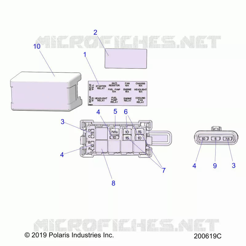 ELEKTRIC, FUSE BLOCK