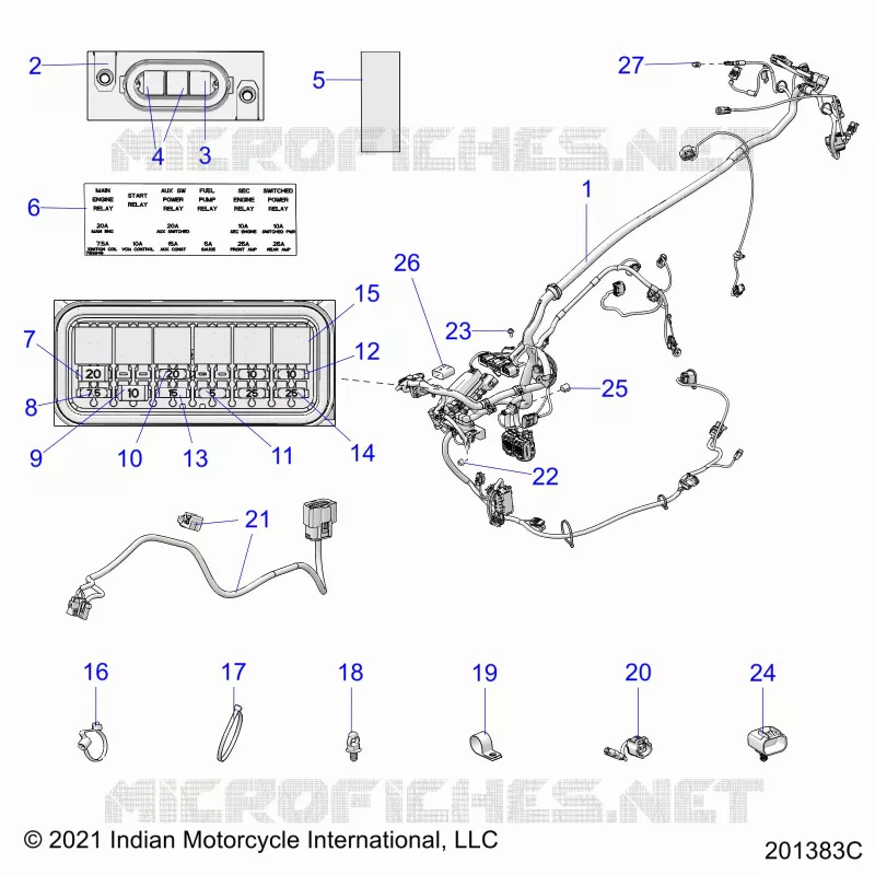 ELEKTRIC, WIRE HARNESS