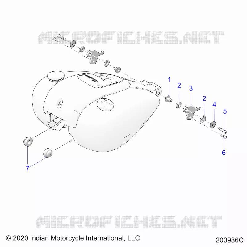 KRAFTSTOFFSYSTEM, FUEL TANK MOUNTING