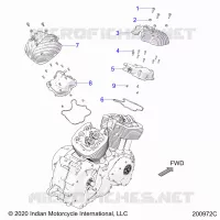 MOTOR, ROCKER COVERS