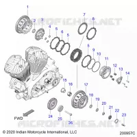 ANTRIEB, CLUTCH AND PRIMARY DRIVE