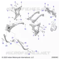 CHASSIS, RAHMEN ASM.