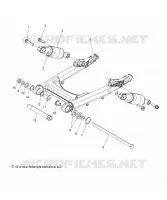 HINTERRADAUFHÃ„NGUNG ASM., SWING ARM AND SHOCKS
