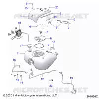 KRAFTSTOFFSYSTEM, FUEL TANK ASM.
