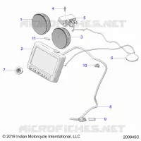 ELEKTRIC, INSTRUMENT CLUSTER