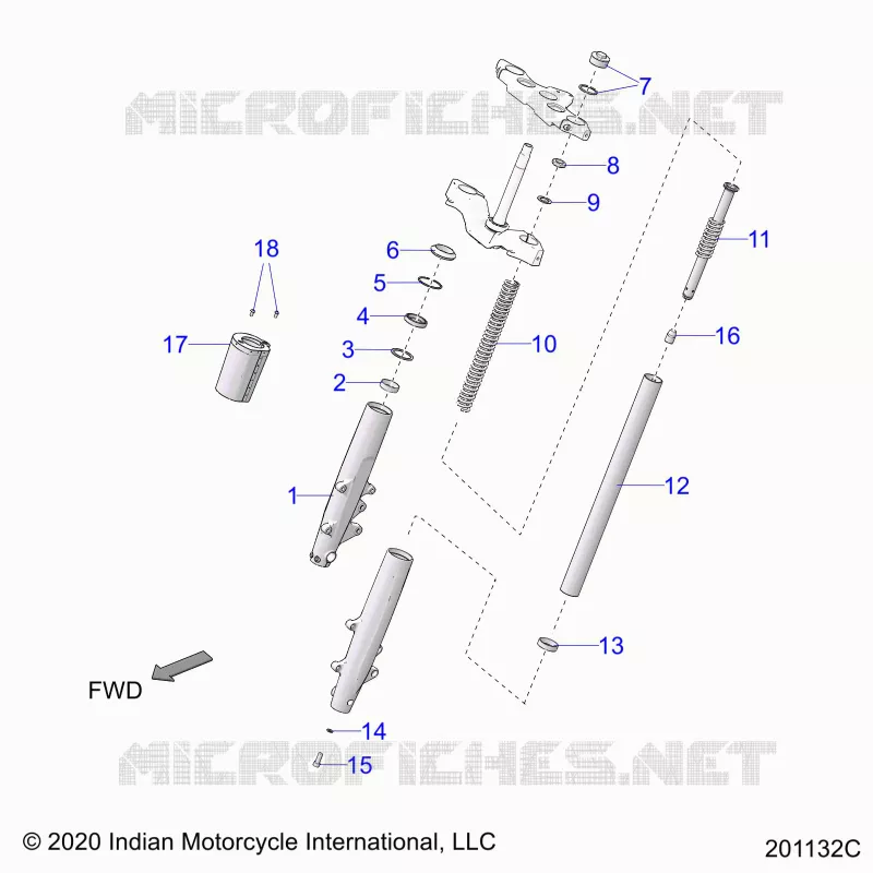 FRONT SUSPENSION FORKS