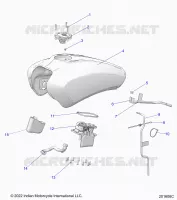 KRAFTSTOFFSYSTEM, FUEL TANK ASM.