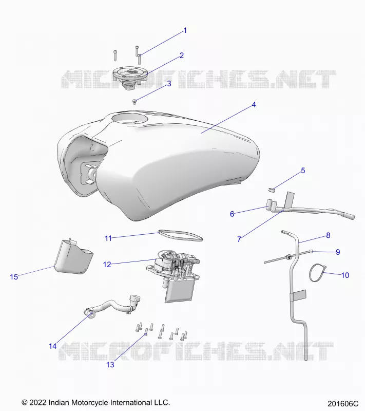 KRAFTSTOFFSYSTEM, FUEL TANK ASM.