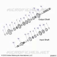 ANTRIEB, INPUT/OUTPUT SHAFT ASM.