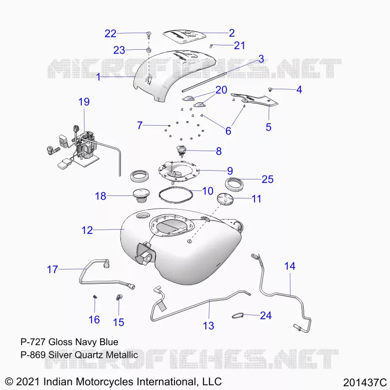 KRAFTSTOFFSYSTEM, FUEL TANK ASM.