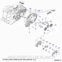 MOTOR, CAM SHAFTS AND GEARS
