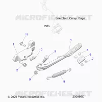 CHASSIS, SIDE STAND