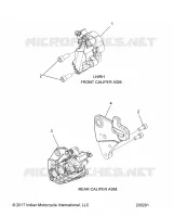 BRAKES, BREMSZANGE VORNE AND REAR