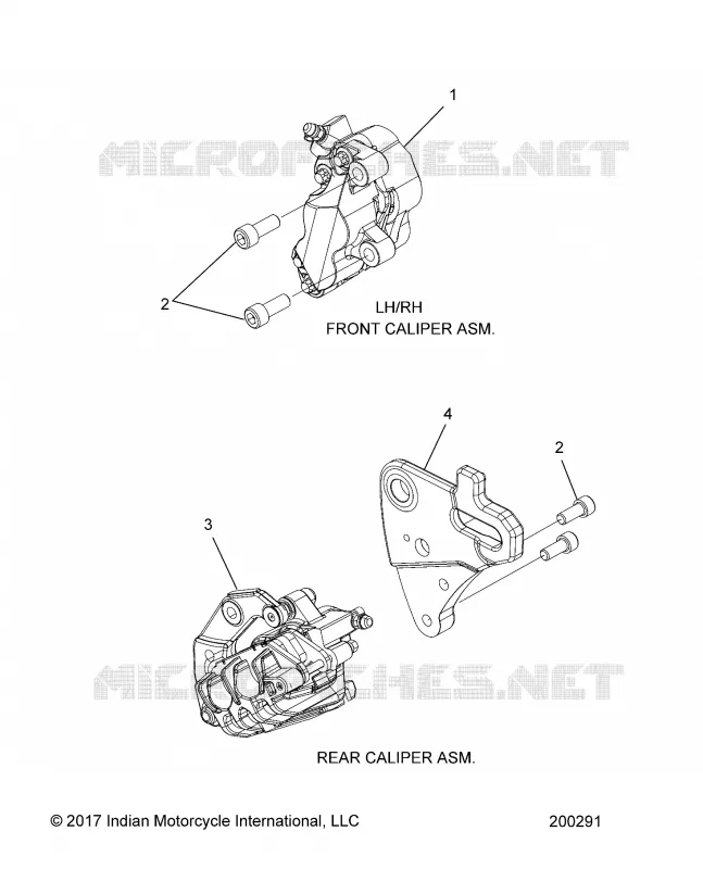 BRAKES, BREMSZANGE VORNE AND REAR