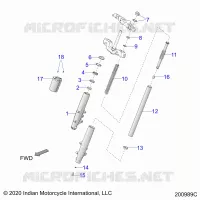 FRONT SUSPENSION FORKS