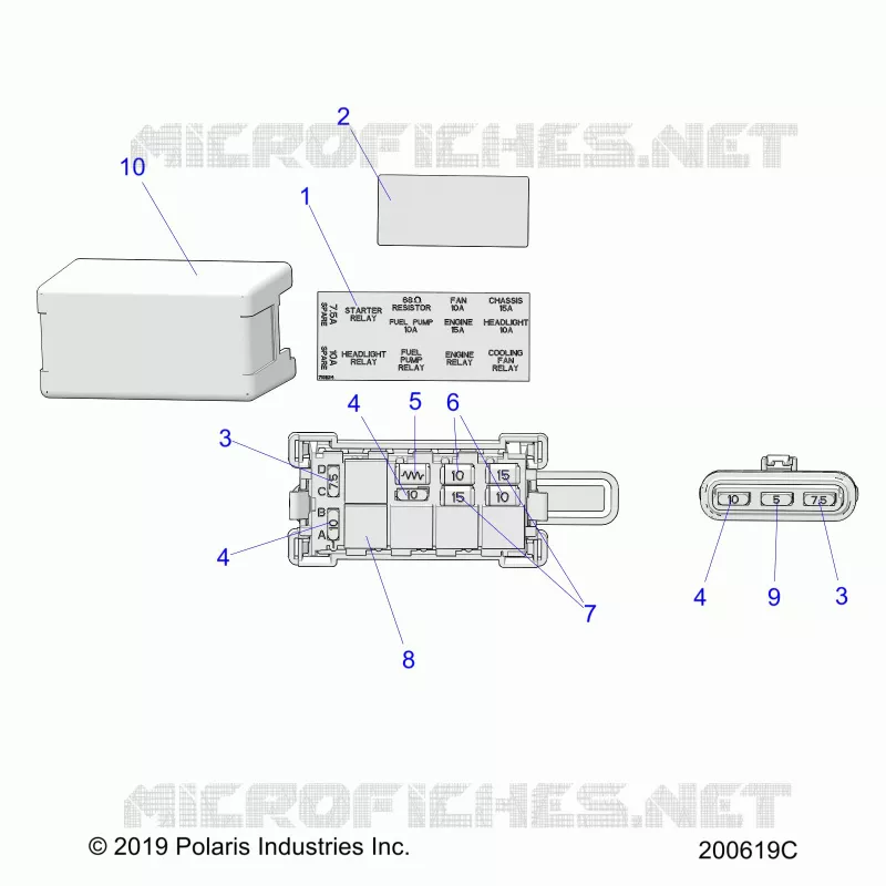 ELEKTRIC, FUSE BLOCK