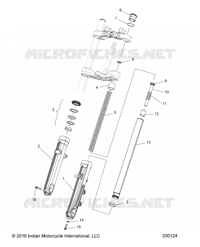 FRONT SUSPENSION FORKS