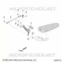ANTRIEB, SHIFT PEDAL AND SHIFT LINKAGE