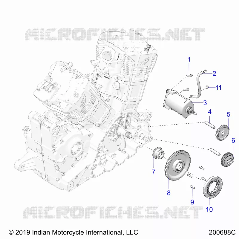 ANLASSER MOTOR