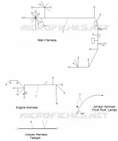 WIRE HARNESS - N131C/D/V ALL OPTIONS (INDIANHARNESS12CC)