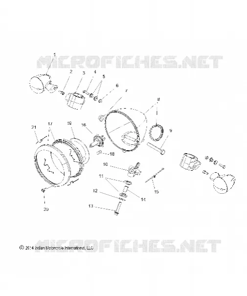 ELEKTRIC, HEADLIGHT AND TURN SIGNALS