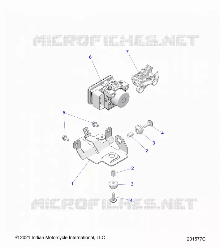 BREMSES, ABS BREMSE MODULE MOUNTING