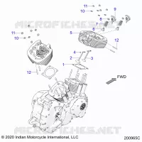 ENGINE, ZYLINDERKOPF ASM.