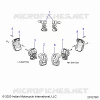ELEKTRIC, SWITCH CONTROLS, LH/RH