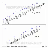 ANTRIEB, INPUT/OUTPUT SHAFT ASM.