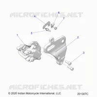 BRAKES, BREMSZANGE HINTEN