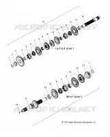ANTRIEB, INPUT/OUTPUT SHAFT ASM.