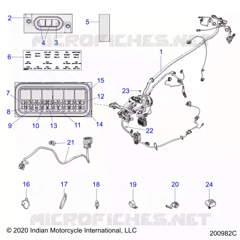 ELEKTRIC, WIRE HARNESS