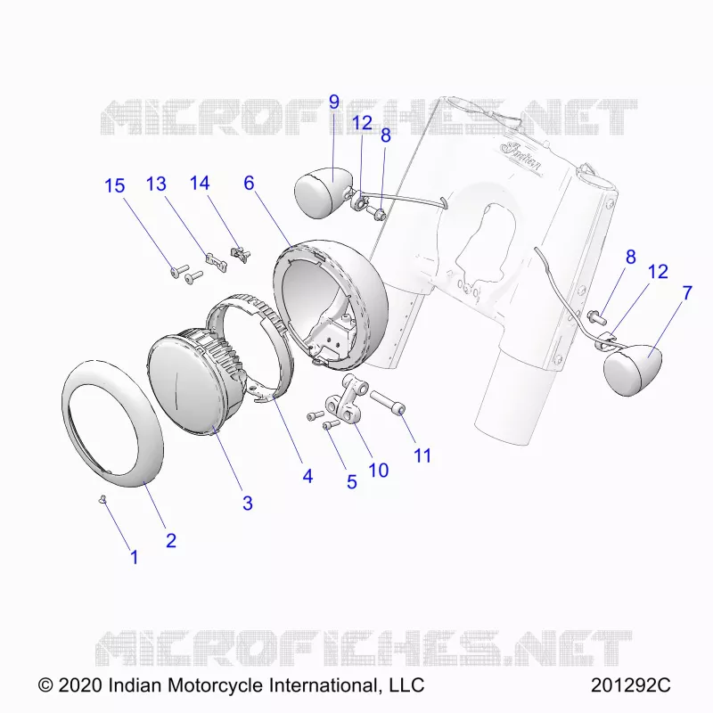 ELEKTRIC, FRONT LIGHTING AND TURN SIGNALS