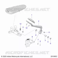 BREMSES, BREMSE PEDAL