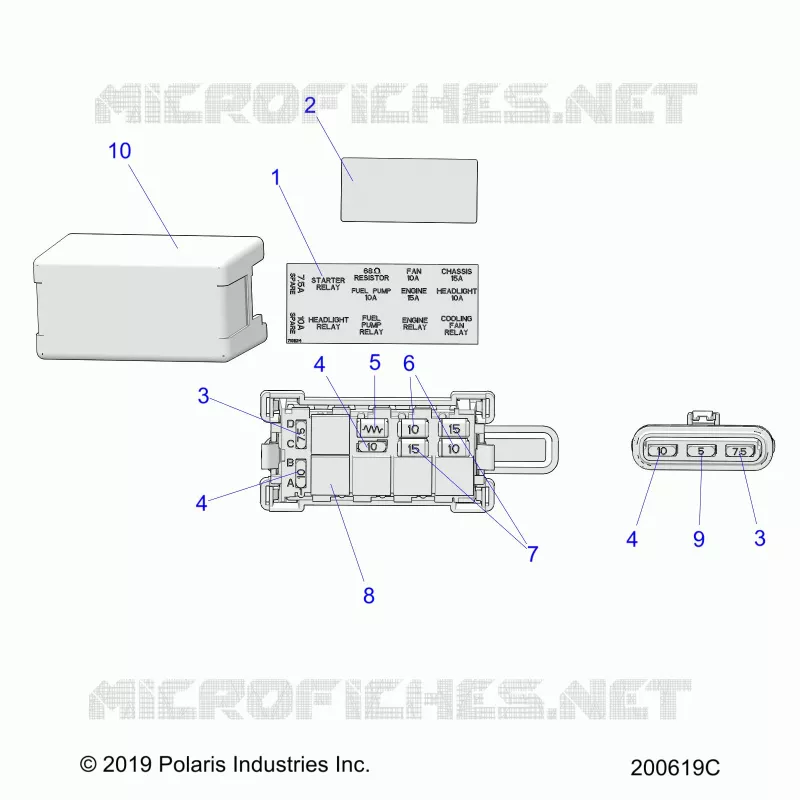ELEKTRIC, FUSE BLOCK