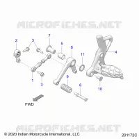ANTRIEB, SHIFT PEDAL AND LINKAGE