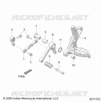 ANTRIEB, SHIFT PEDAL AND LINKAGE