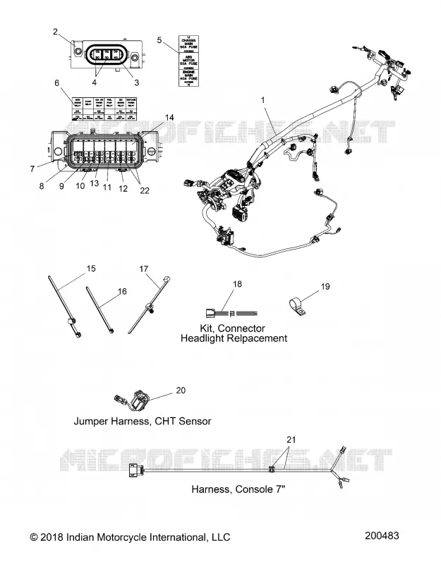 ELEKTRIC, WIRE HARNESS