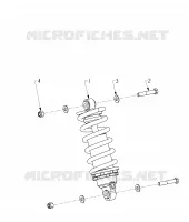 REAR SUSPENSION SHOCK ABSORBER - N121C/V/D ALL OPTIONS (INDIANSHOCKRR12CC)
