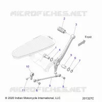 ANTRIEB, SHIFT PEDAL AND SHIFT LINKAGE