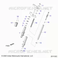 FRONT SUSPENSION FORKS