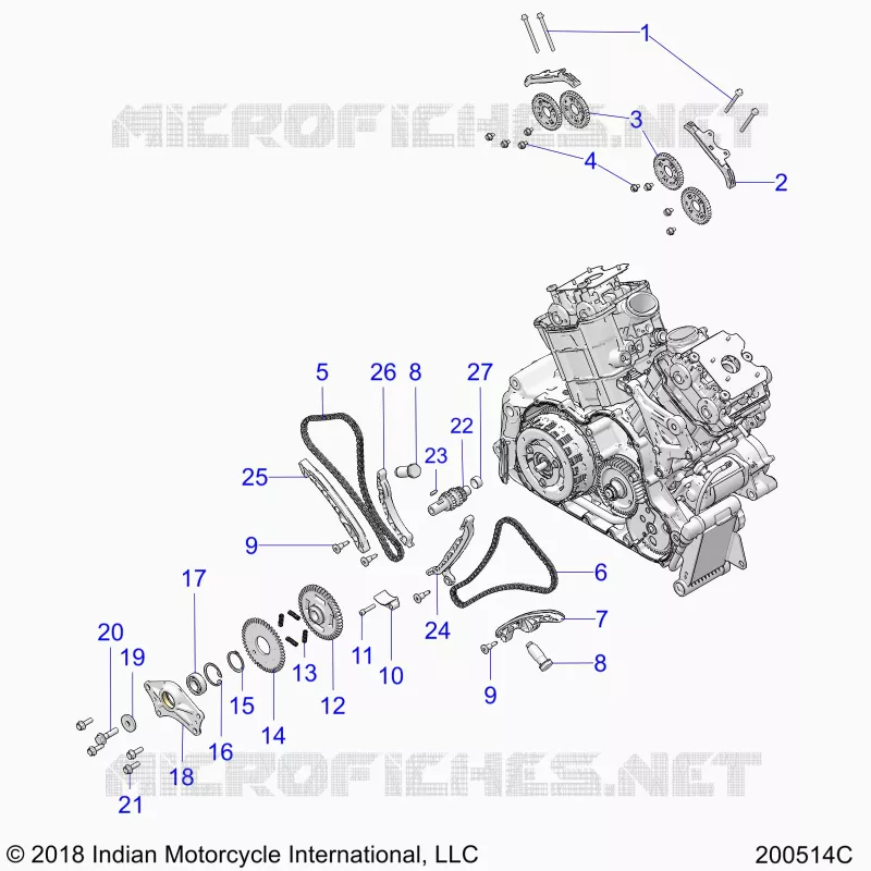 CAM CHAINS AND SPROCKETS