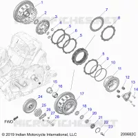 ANTRIEB, CLUTCH AND PRIMARY DRIVE
