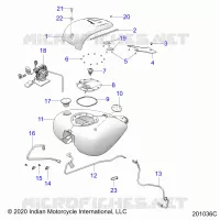 KRAFTSTOFFSYSTEM, FUEL TANK ASM.