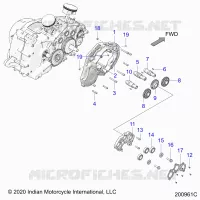 MOTOR, CAM SHAFTS AND GEARS