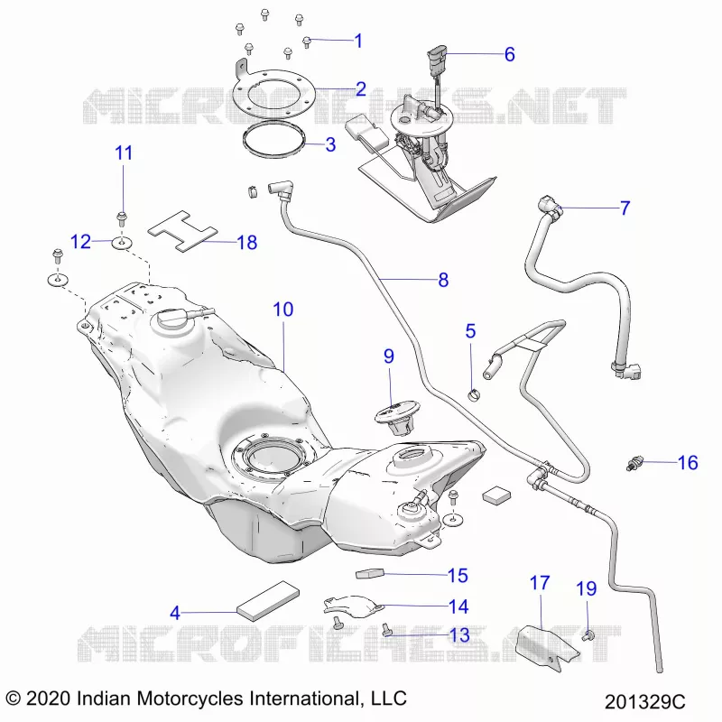 KRAFTSTOFFSYSTEM, FUEL TANK ASM.